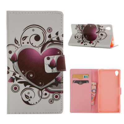 

MOONCASE ЧЕХОЛ ДЛЯ Sony Xperia Z3 Flip PU Leather Fold Wallet Card Slot Kickstand Back [Pattern series] /a07