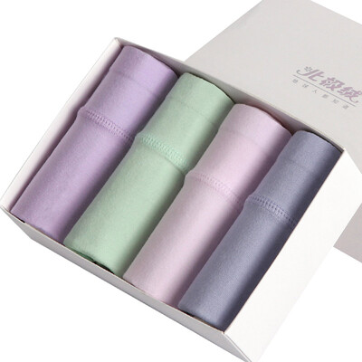 

Arctic cashmere cotton four fine gift box waist ladies underwear sexy breathable women&39s triangle underwear BJRNK25032-4 style CM