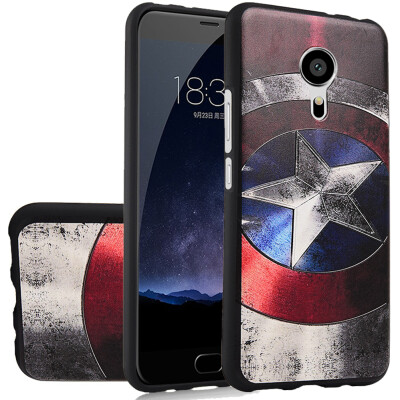 

MOONCASE Cute Cartoon Pattern Soft Flexible Silicone Gel TPU Skin Shell Back Case Cover for Meizu Pro 5