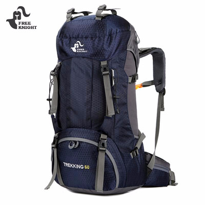 

FREEKNIGHT FK0395 60L Water Resistant Climbing Hiking Backpack with Rain Cover