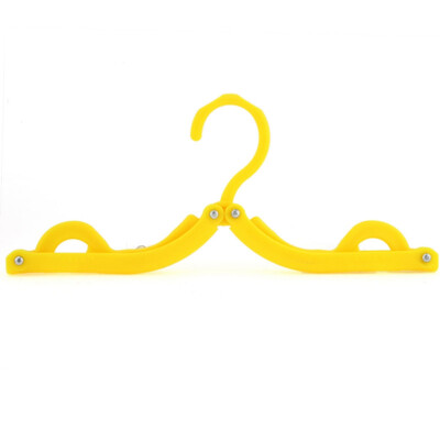 

Magic 1pc Portable Folding Plastic Clothing Coat Hanger Travel Foldable Hanger