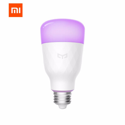 

Xiaomi Yeelight Smart LED Bulb Colorful 800 Lumens 10W E27 Smart Bulb Lamp For Mi Home App WhiteRGB Option