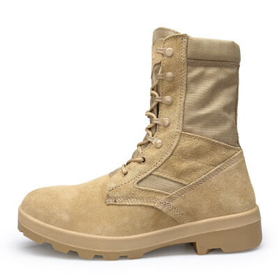 

men High quality army boots casual outdoors work climbing shoes Military boots for men