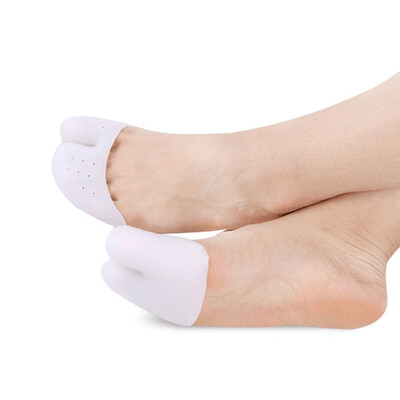 

WGAFON 1 pair Upgraded version ballet tiptoe protection sets Silica gel toes Hallux valgus orthosis Toe Separator Foot care Toes