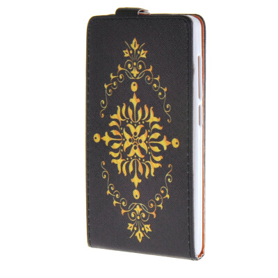 

MOONCASE Pattern Style PU Leather Pouch Bottom Flip Case Cover for Huawei Ascend P7 Mini /a01