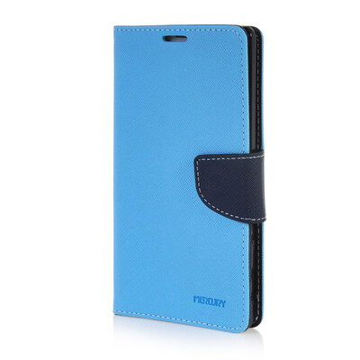 

MOONCASE Cross pattern Leather Wallet Flip Card Slot Pouch Stand Shell Back ЧЕХОЛ ДЛЯ Sony Xperia T3 Blue