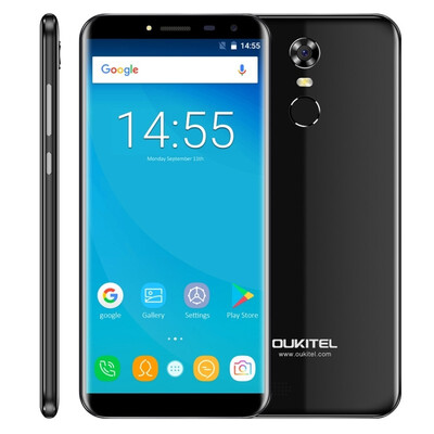 

OUKITEL C8 2GB16GB Network 3G Fingerprint Identification 55 inch Android 70 MTK6850A Quad Core up to 13GHz Dual SIM