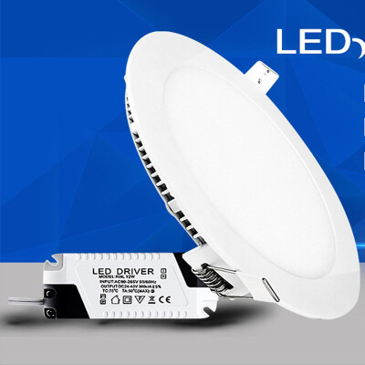 

Odinlighting LED downlight ceiling lamp aluminum paint white 18 watts is white light 6000K hole 205-210mm diameter 220mm Free Ship