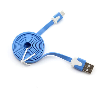 

Mince Flat Micro USB Data Sync cable chargeur pr Samsung Galaxy S4 S3 Note 2 HTC