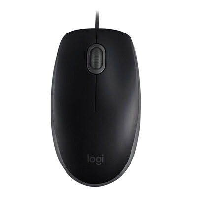 

Logitech M110 wired mute mouse black three-year warranty