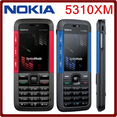 

5310 Original Unlocked Nokia 5310 XpressMusic Bluetooth Java MP3 Player Support Russian Keyboard Refurbished Phone Free Shipping