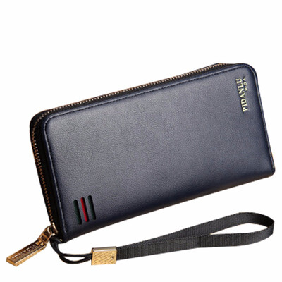 

Men Wallet Long Phone Bag Zipper Large Capacity Handbag