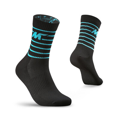 

Meissenlan MYSENLAN cycling equipment riding socks bicycle quick-drying socks men&women running coolmax technology China Taiwan production blue L XL