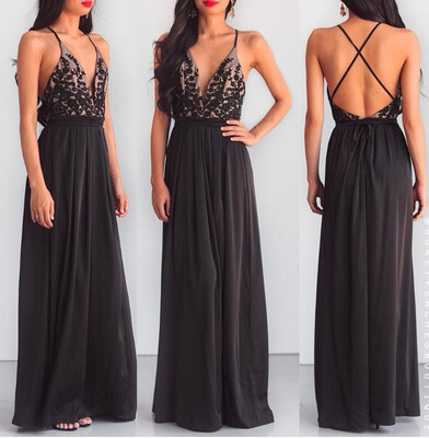 

Sequins A-line Prom Evening Cocktail Dresses Homecoming Party Pageant Gown Formal Bridesmaid Dress