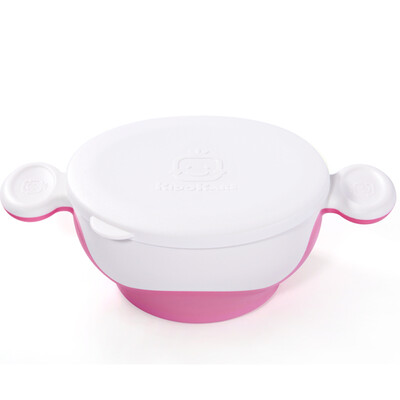 

Маленький малыш (KIDOKARE) Детская посуда Чаша Bowl Bowl Bowl Non-slip Bracelet Научиться изучать чашу Pink KK-08