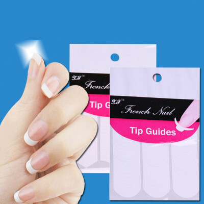 

Women Fashion Nail 2 Styles Sticker Decal Smile Line 1pc