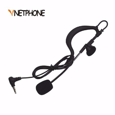 

Vnetphone 35mm Referee Headset Earhook Intercom Headphones for V4 V6