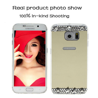 

Bling Soft Silicone Mirror Electroplate Phone Case Cover for Samsung Galaxy S6