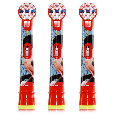 

Braun Oro B EB10-3K children&39s electric toothbrush head three sets for D10 DB4510K series toothbrush Mickey pattern male&female common