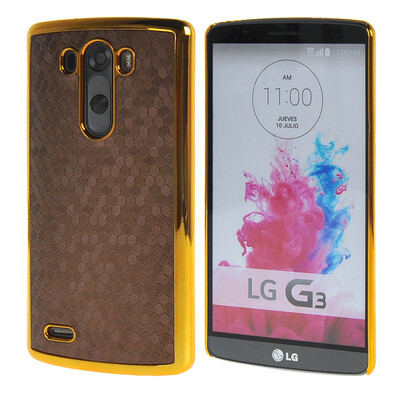 

MOONCASE Flash Flake Skin золото Chrome Hard Back чехол для Cover LG G3 браун
