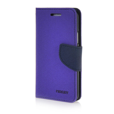 

MOONCASE Cross pattern Leather Wallet Flip Card Slot Pouch Stand Shell Back ЧЕХОЛ ДЛЯ Samsung Galaxy A3 Purple