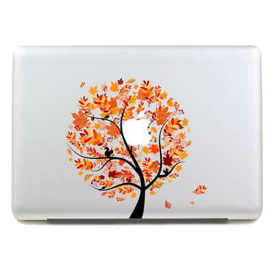 

GEEKIDMacbook decal sticker Partial decal Autumn macbook pro decal macbook air decal apple sticker