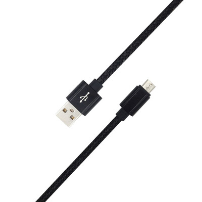 

1METER Nylon Micro USB Cable Output 20A Fast Charge Wire nylon covered cable usb 1 meter Micro usb Cable