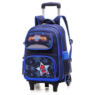 

Cartoon Children 26 Wheeled bags Alleviate Burden Backpacks Drag package waterproof Removable travel Trolley School Bag Luggage
