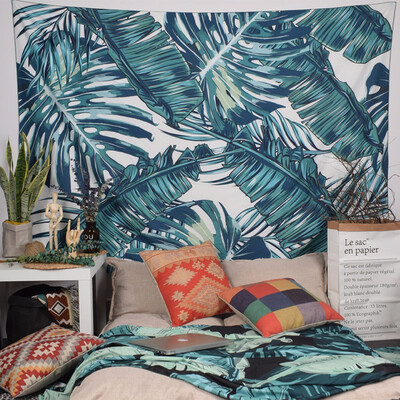 

Tropical Palm Tapestry Mandala Tapestry Hippie Chiffon Wall Hanging Bedspread Yoga Mat