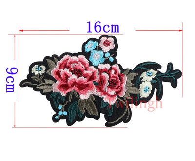 

1 Pcs Brand Flower Patches 5 Style Sticker Embroidery Motif Applique Garment Bride Women DIY Clothes Bride Wedding Dress Party