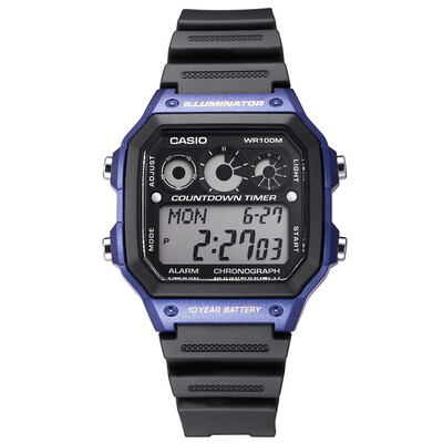 

CASIO watch outdoor sports watch waterproof mens watch AE-1300WH-1A2VDF