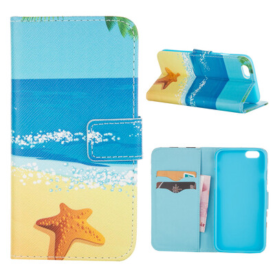 

MOONCASE ЧЕХОЛ ДЛЯ iPhone 6 / 6S (4.7") Flip PU Leather Fold Wallet Card Slot Kickstand Back [Pattern series] /a18