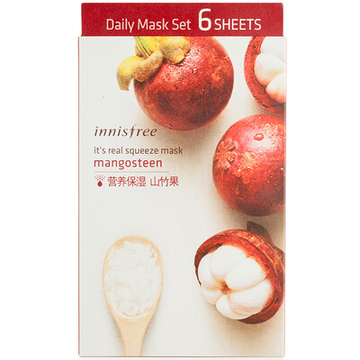 

Yue Shi Feng Yin innisfree really fresh moisturizing mask - mangosteen 20ml 6 moisturizing moisturizing sleep skin care products
