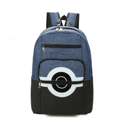 

New Fashion Cartoon Canvas Backpack Bag for Girls&Boys Student School Bag Youth Male&Female Rucksack Travel Bag Pack