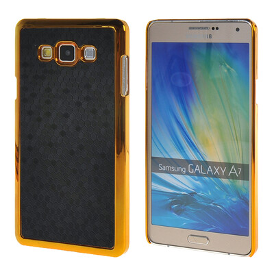 

MOONCASE Galsxy А7 Дело Золото Chrome Шкала фильмы стиль Твердый переплет чехол для Samsung Galsxy A7 черный