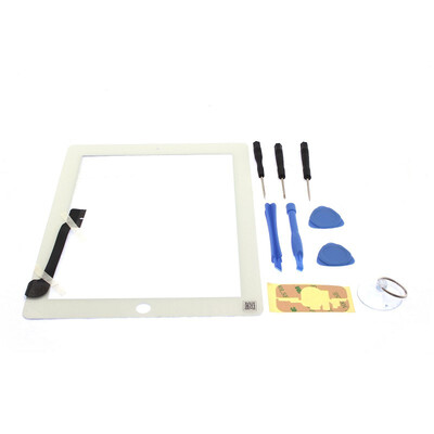 

жк сенсорный экран для iPad 3 239 * 183mm белому стеклу клей ленты замены + клей