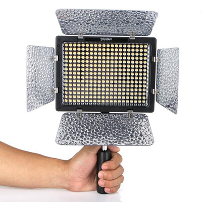 

Yongnuo YN300 LED Illumination Dimming Video Light for Canon Nikon Olympus Panasnic Pentax Fuji Sony DSLRSLR Camcorder IR Rem