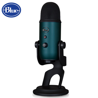 

Blue yeti Snow Monster USB Professional Condenser Microphone Computer Mobile Game Live Anchor Singing Shouting Mai Microphone National K Singing Conference Recording Peacock Blue
