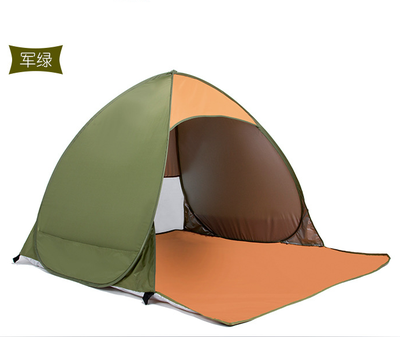 

Tent outdoor 2 person full automatic beach tent quick opening sunshade double tent tent beach tent