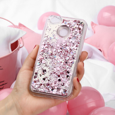 

Akabeila Cover for ZTE Blade A6 Case Soft Mirror Dynamic Glitter Phone Protector Cover Shell Bag