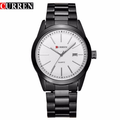 

curren watch watches men quartz-watch relogio masculino relojes hombre sports Analog Casual 8091