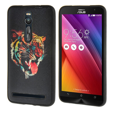 

MOONCASE Case for Asus ZenFone 2 ZE551ML/ZE550ML (5.5) Pattern series Flexible Soft Gel TPU Silicone Skin Slim Durable Cover
