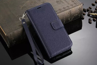 

MITI Convenient Stand Wallet with Card Holders Cover Genuine Litchi PU Leather Case Samsung Galaxy S6 New Arrival