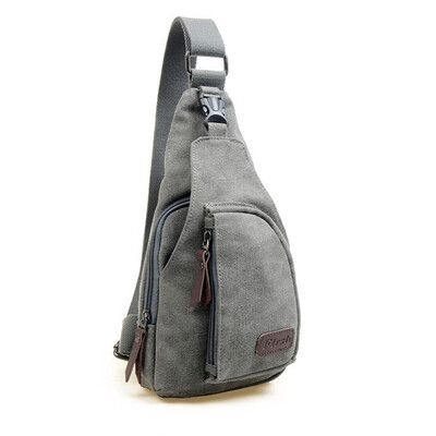 

Men Canvas Retro Handbag Messenger Shoulder Sling Military CrossBody Chest Bags