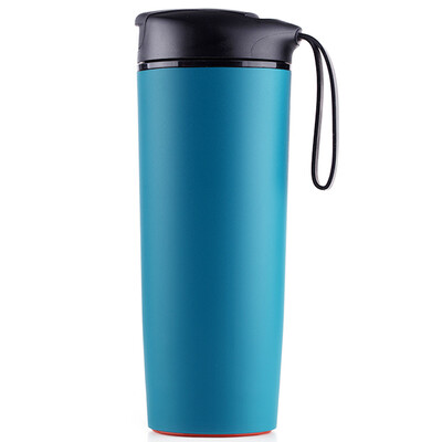 

Taiwan Artiart Portable Water Cup Outdoor Walking Water Bottle Cover Handle Cup Creative Drop Cup Sports Blue