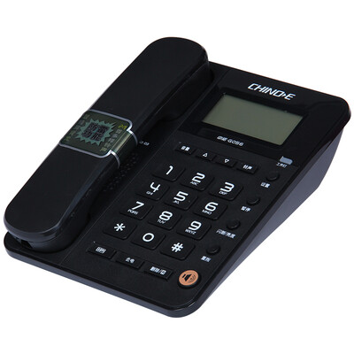 

Connaught (CHINO-E) G056 бизнес-офис стационарный телефон / домашний стационарный / расширения могут быть доступны / зеленая подсветка черный экран