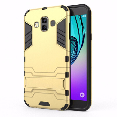 

WIERSS Shockproof Hard Phone Case for Samsung Galaxy J7 Duo 2018 J720 SM-J720F 55" Combo Armor Case Back Cover Fundas Capa