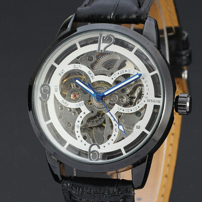 

Winner skeleton mechanical watch w223