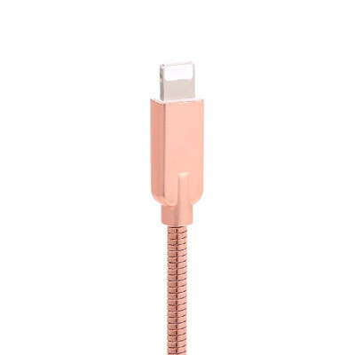 

USB Cable Metal Body Fast Charging Cord Lighting Flexible Smartphone Cables For iPhone Adroid Adapter For iPhone Cables