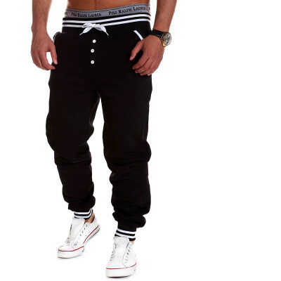 

Harem Pants Fashion 2016 Casual Sweatpants Sport Pants Trousers Drop Crotch Jogging Pants Men Joggers